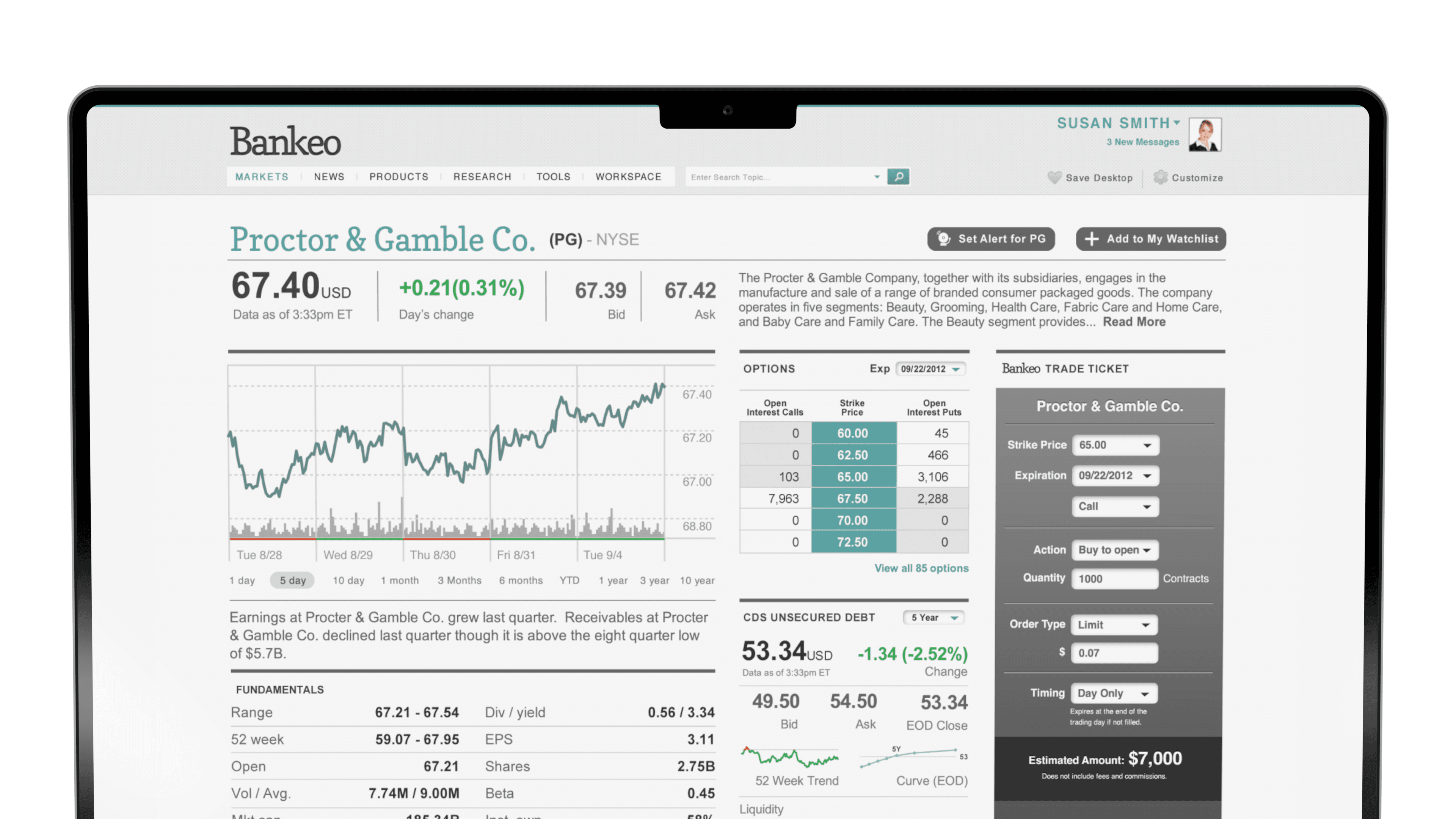 Company Page Prototype
