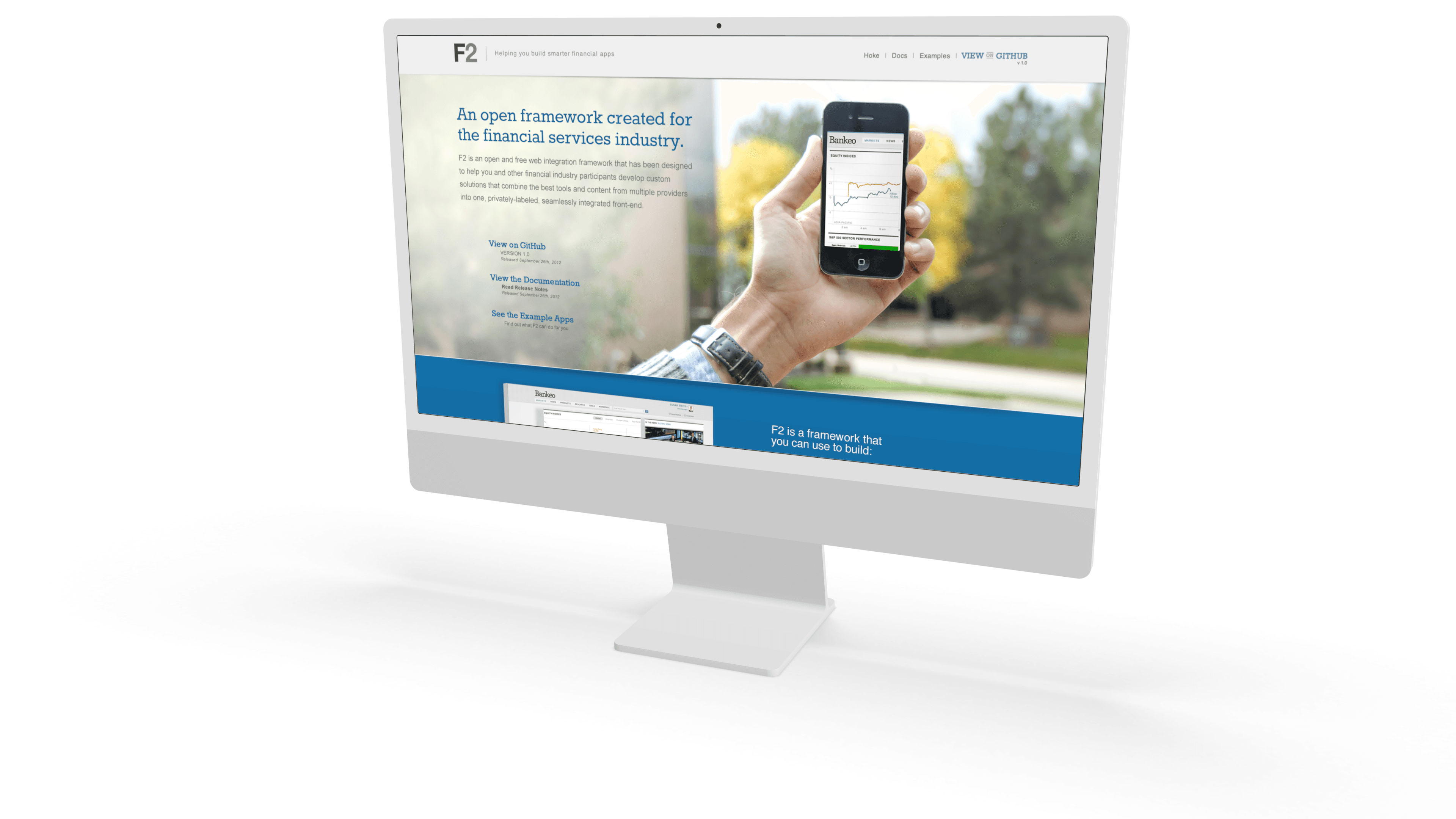 Original F2 Landing Page